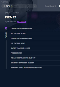 FIFA21v2020.11.12޸MrAntiFun