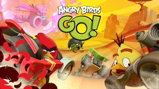 Angry Birds Go��怒的小�B卡丁�iphone/ipad版